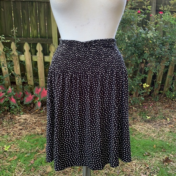 Cynthia Rowley polka dot flirty skirt S - Picture 2 of 5